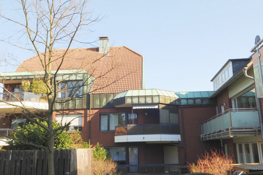 R�ckansicht Etagenwohnung Gelsenkrchen-Buer