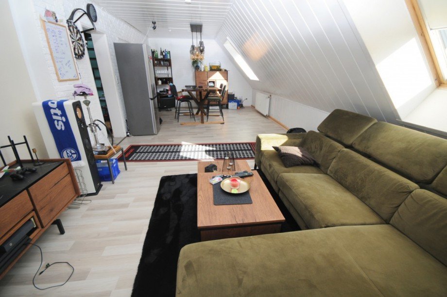 Wohn-Esszimmer Dachgeschosswohnung Gelsenkirchen-Erle