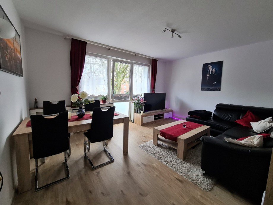 Wohnzimmer Etagenwohnung Gelsenkirchen
