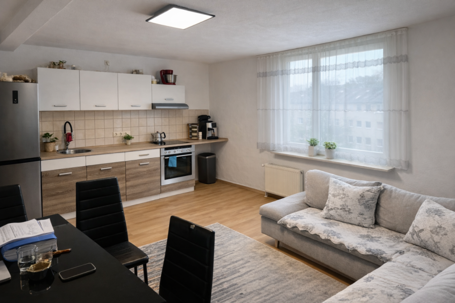 K�che Dachgeschosswohnung Gelsenkirchen