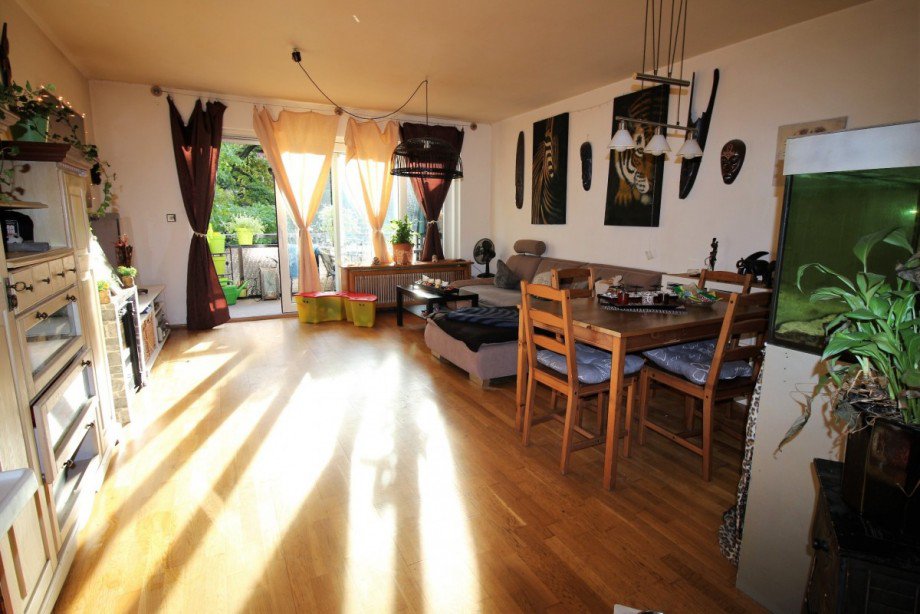 Wohnzimmer Etagenwohnung Gelsenkirchen