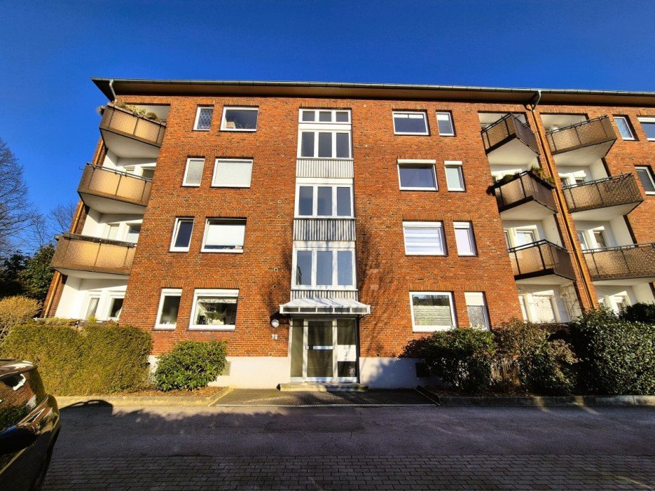 Frontansicht Etagenwohnung Gelsenkirchen