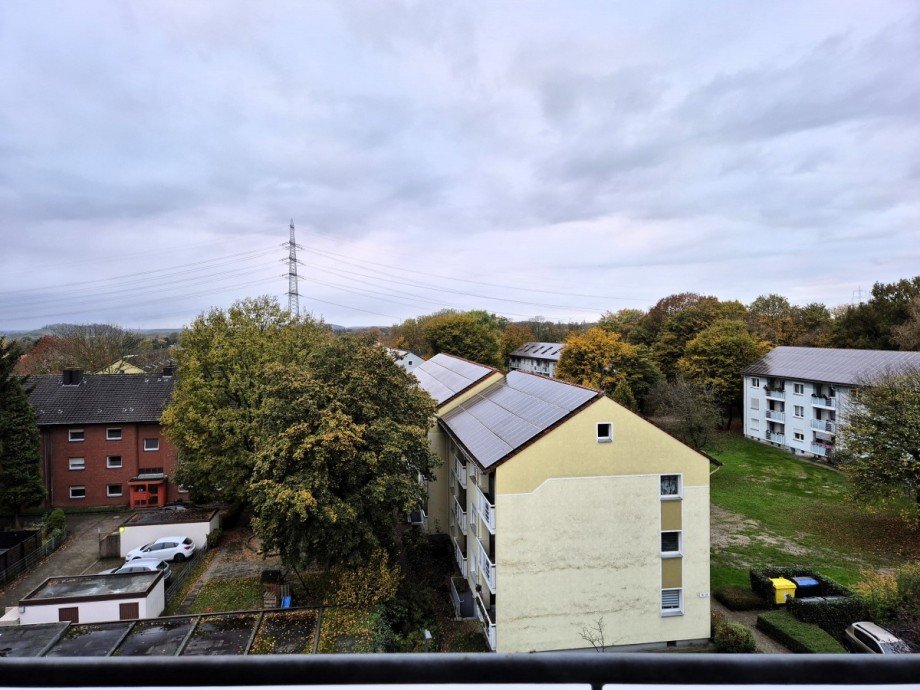 Blick vom Balkon Etagenwohnung Gelsenkirchen