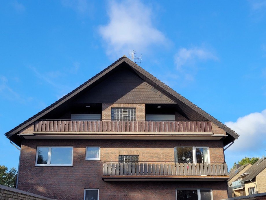 Frontansicht Dachgeschosswohnung Dorsten