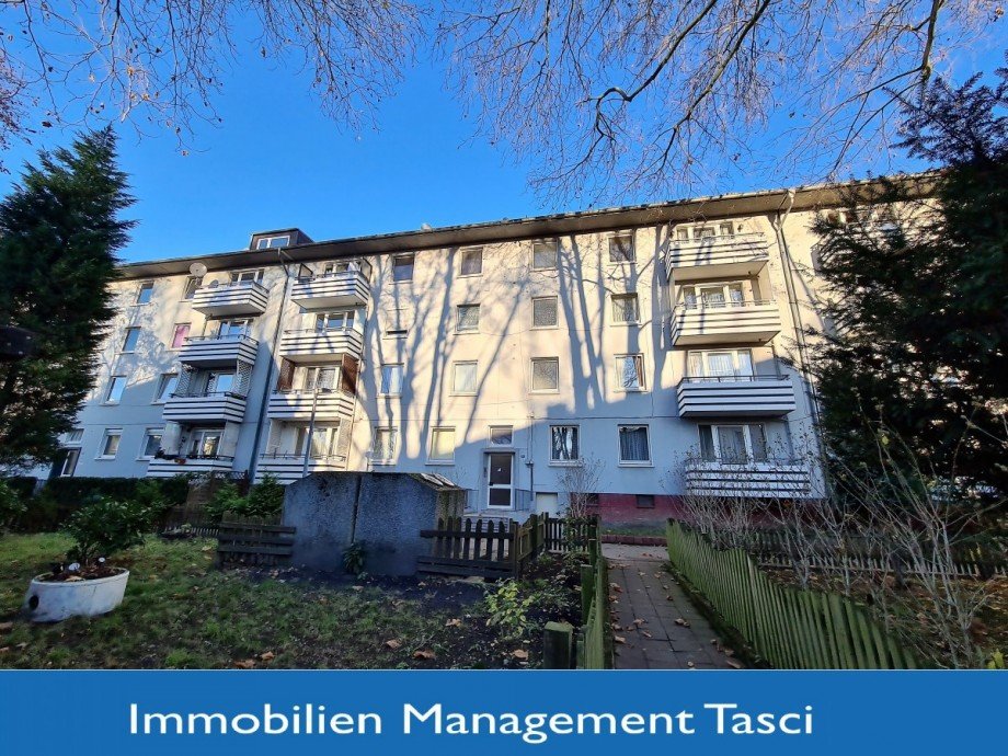 R�ckansicht Etagenwohnung Gelsenkirchen