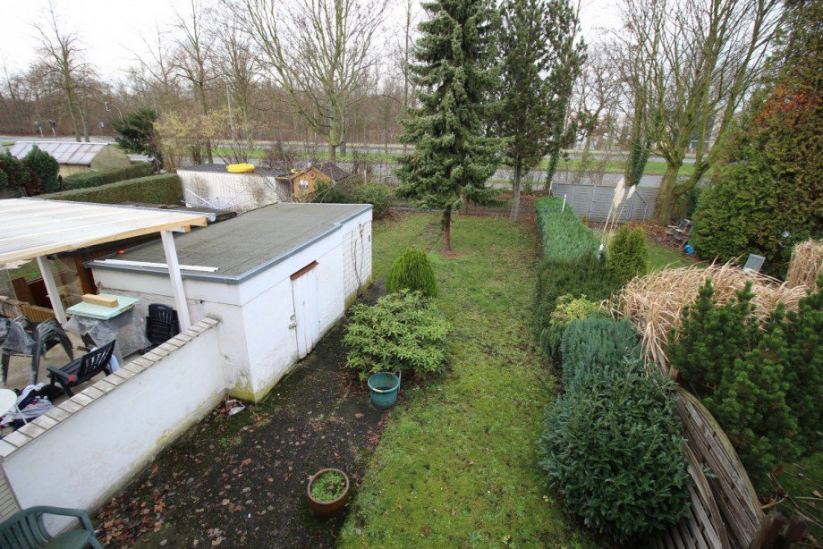 Garten mit Garage Reihenhaus Gelsenkirchen