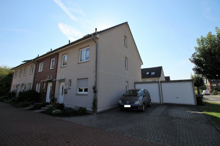 Frontansicht Reihenendhaus Bottrop