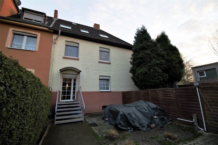 R�ckansicht Mehrfamilienhaus Gelsenkirchen