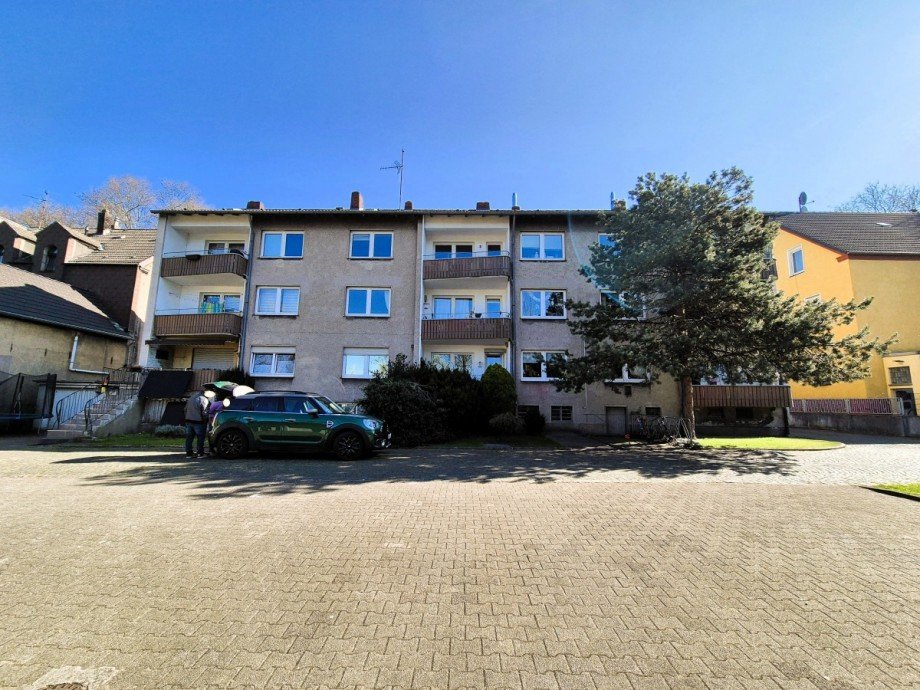 R�ckansicht Mehrfamilienhaus Herne