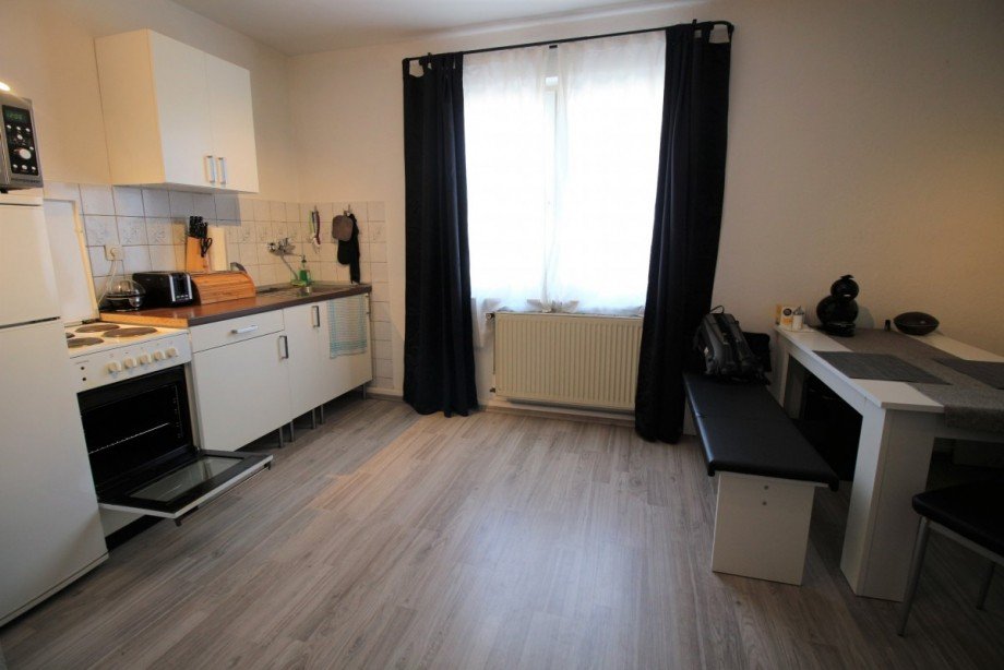 Wohnzimmer/K�che Etagenwohnung Gelsenkirchen