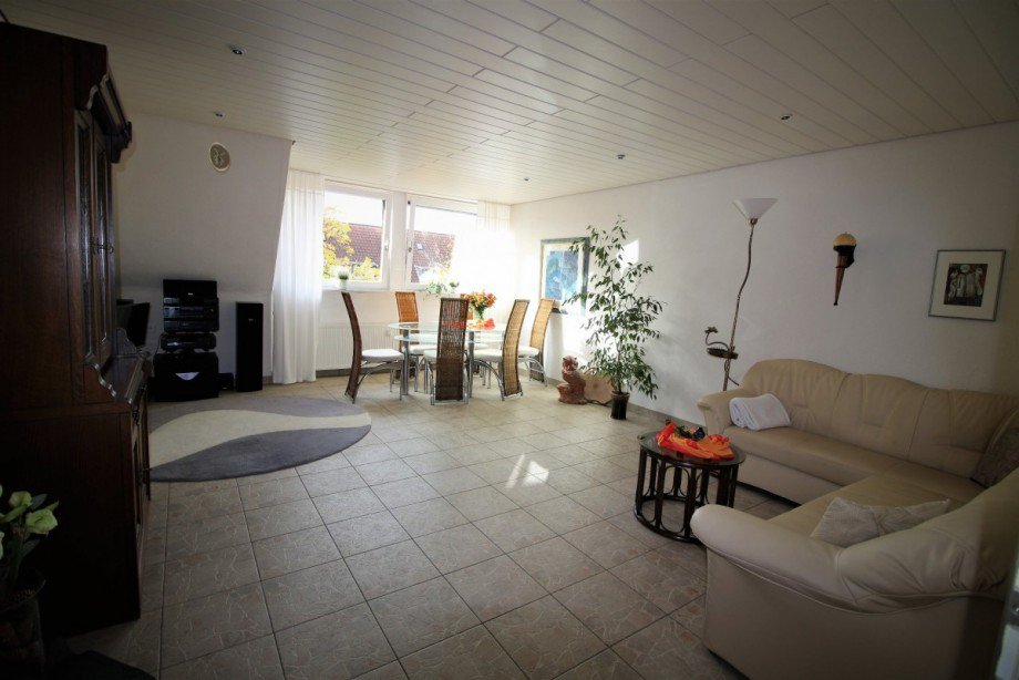 Wohnzimmer Dachgeschosswohnung Gelsenkirchen