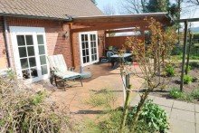 Sonnenverw�hnte Terrasse Naturliebhaber aufgepasst! Urlaub im eigenen Zuhause  Geeignet f�r Jung und Alt 