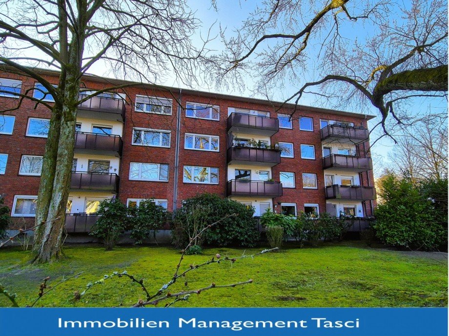 R�ckansicht Etagenwohnung Gelsenkirchen