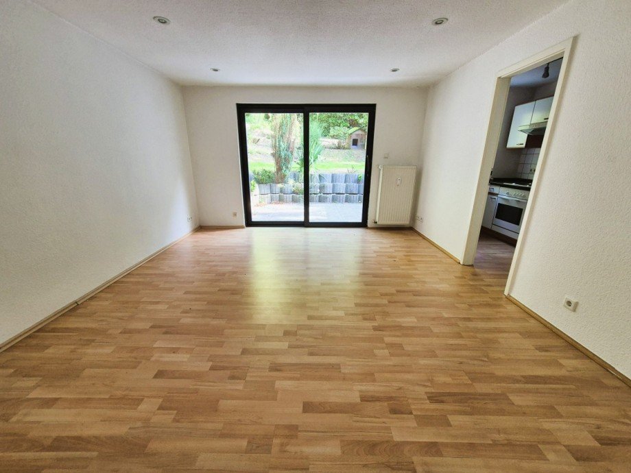 Wohn-Schlafzimmer Terrassenwohnung Essen