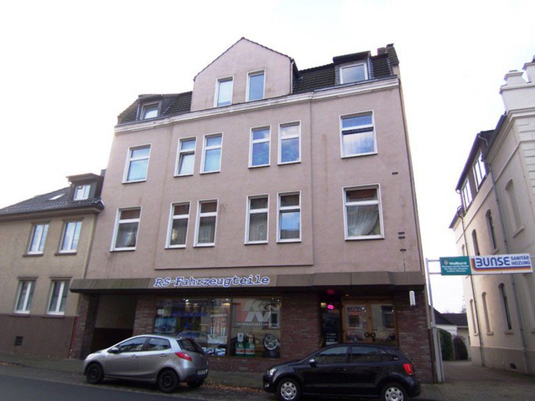 Frontansicht Gelsenkirchen Ladenlokal F�r verschiedene Branchen geeignet!!!