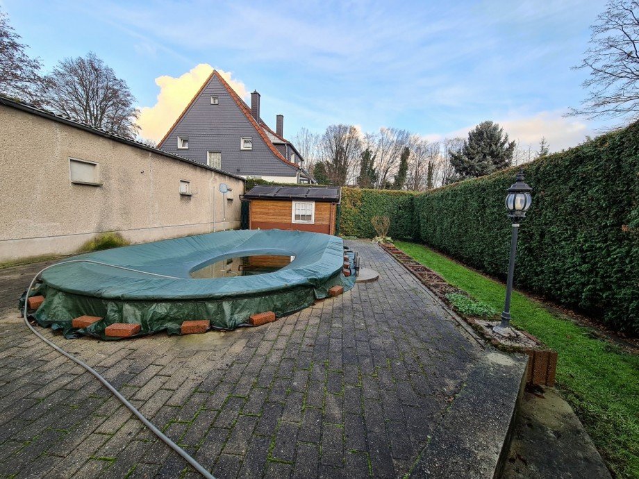 Pool, Winter Doppelhaush�lfte Gelsenkirchen