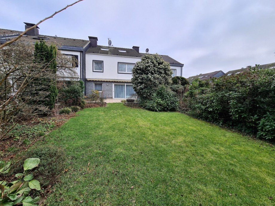 R�ckansicht Reihenhaus M�lheim an der Ruhr