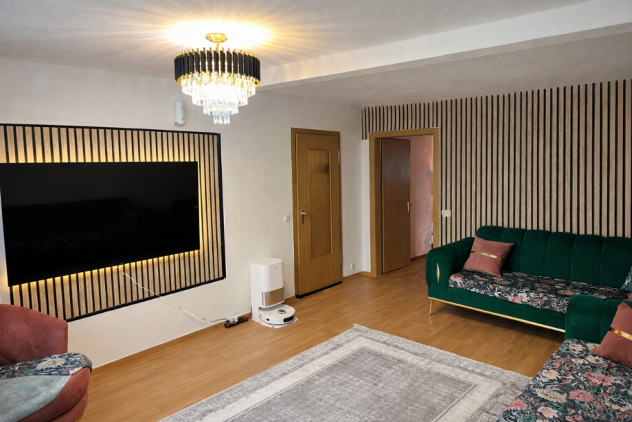 Wohnzimmer Dachgeschosswohnung Gelsenkirchen