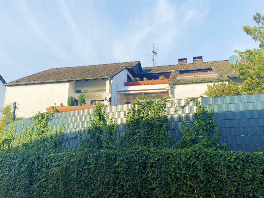 Teilansicht R�ckfront Dachgeschosswohnung Herne