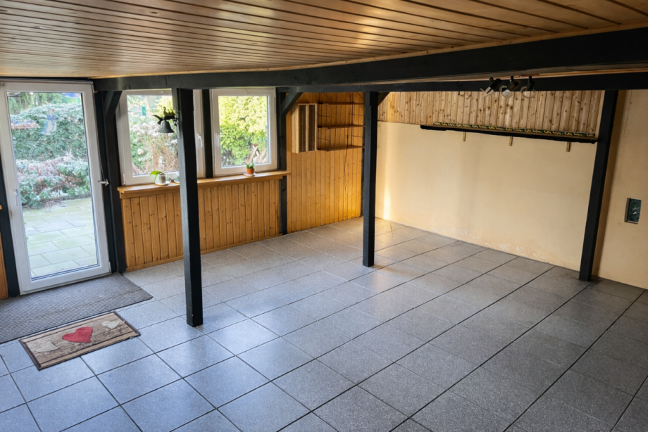 Terrasse Doppelhaush�lfte Gelsenkirchen