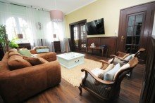 Wohnzimmer Stadtvilla mit besonderem Charme