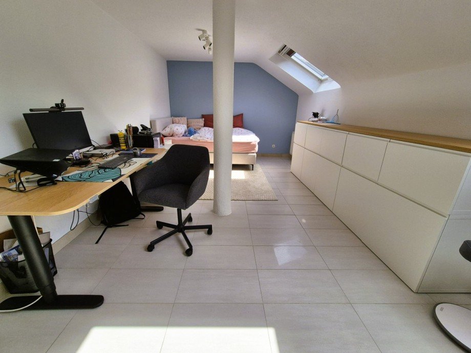 Arbeitszimmer/ Esszimmer Dachgeschosswohnung Gelsenkirchen