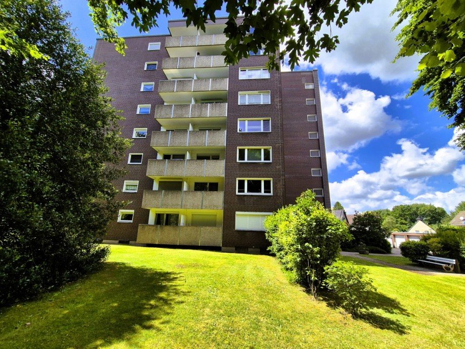 Balkonansicht Etagenwohnung Herten