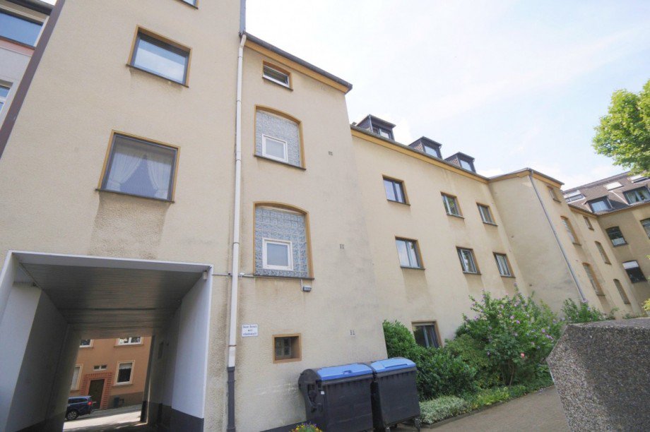 R�ckansicht Etagenwohnung Gelsenkirchen