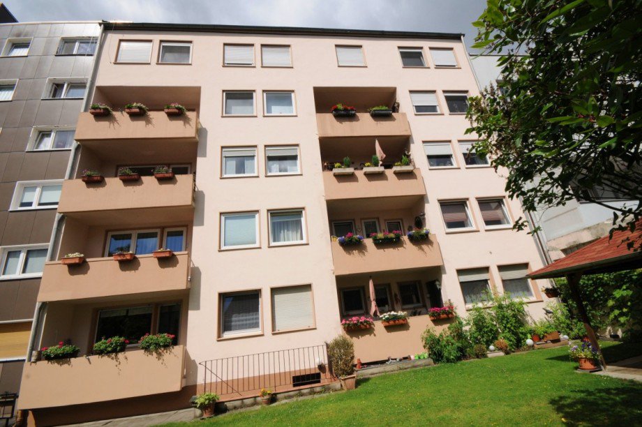 R�ckansicht Erdgeschosswohnung Gelsenkirchen-Buer