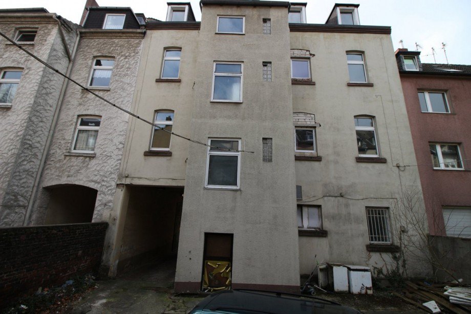 R�ckansicht Mehrfamilienhaus Gelsenkirchen