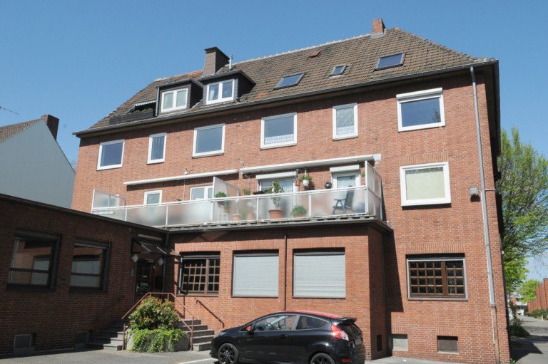 R�ckansicht Gelsenkirchen Etagenwohnung Aus Freude am Wohnen