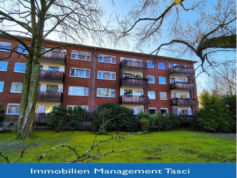 R�ckansicht Gelsenkirchen Etagenwohnung Wohnen am Stadtwald