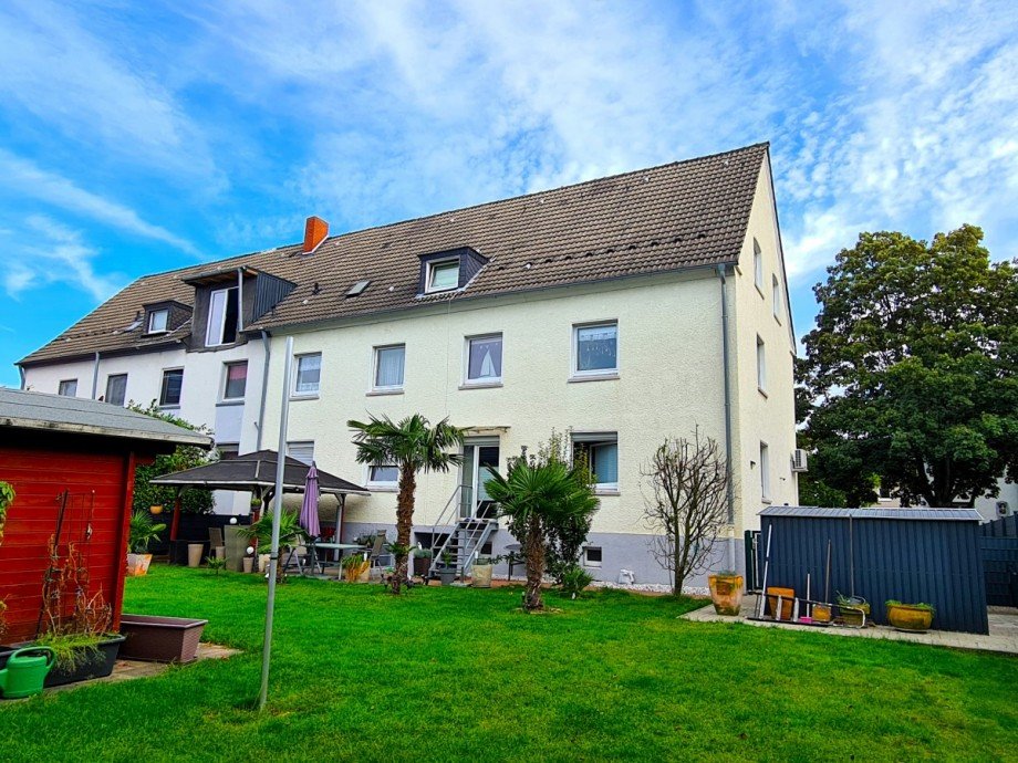 R�ckansicht Mehrfamilienhaus Gelsenkirchen