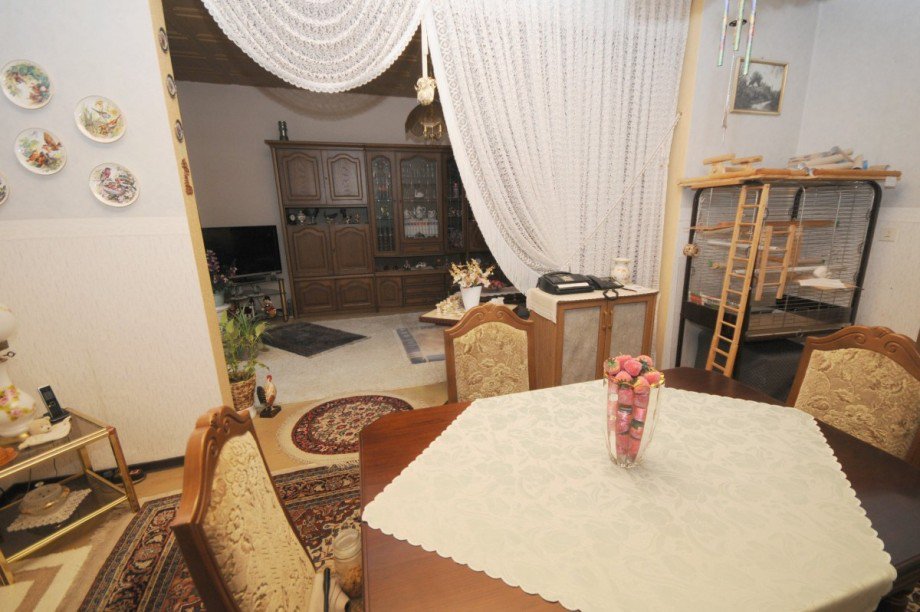 Teilansicht Wohnzimmer Etagenwohnung Gelsenkirchen