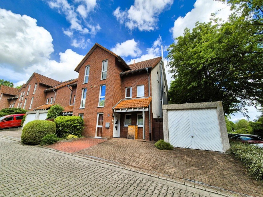 Frontansicht Reihenendhaus Gelsenkirchen