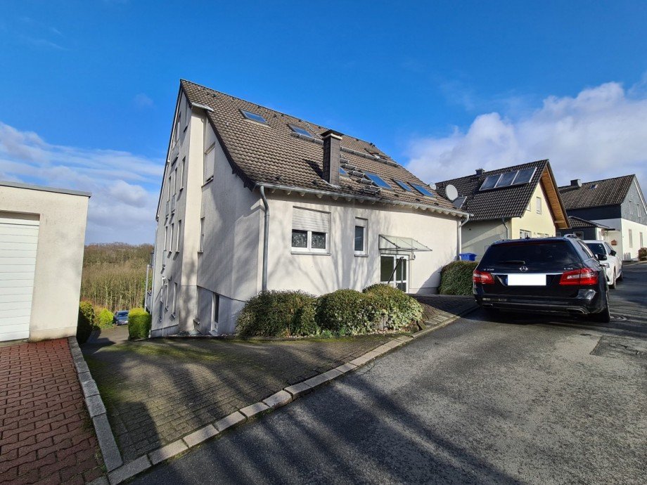 Frontansicht Maisonettewohnung Essen