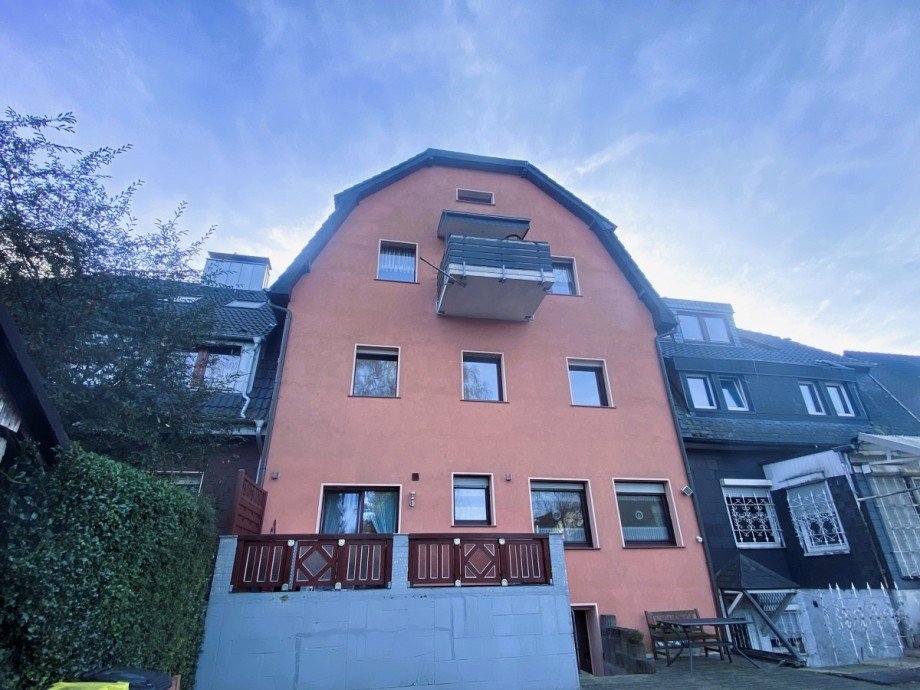 R�ckansicht Etagenwohnung Essen