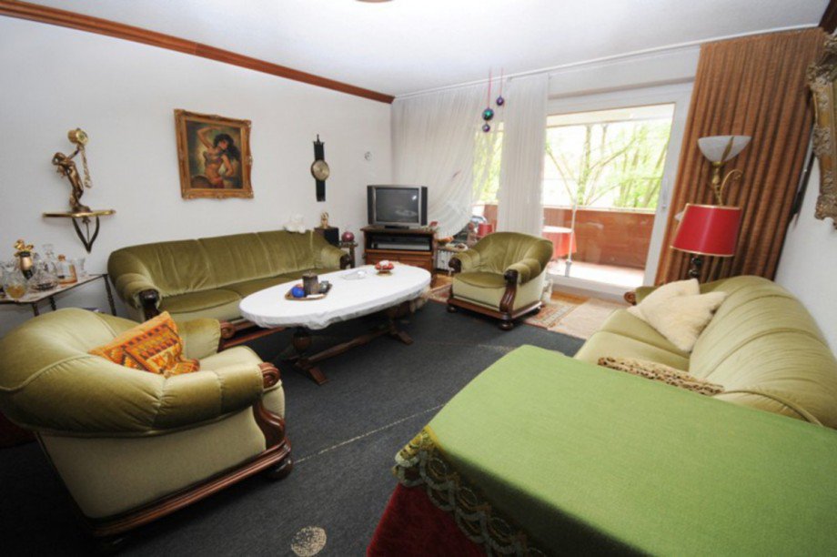 Wohnzimmer Etagenwohnung Gelsenkirchen