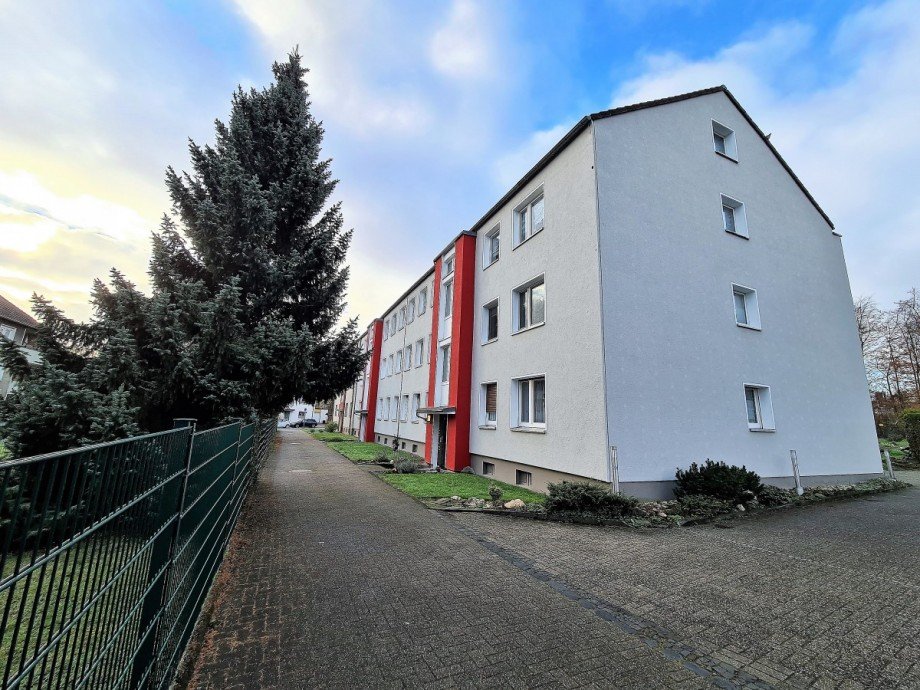 Seitenansicht Erdgeschosswohnung Gelsenkirchen