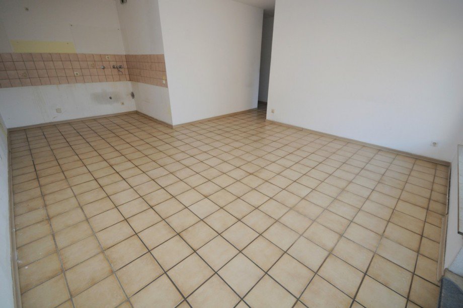 Wohnzimmer mit offener K�che Wohnung Gelsenkirchen