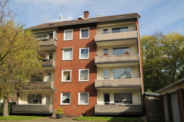 R�ckansicht Gelsenkirchen Etagenwohnung Hier kommen Sie gerne nach Hause