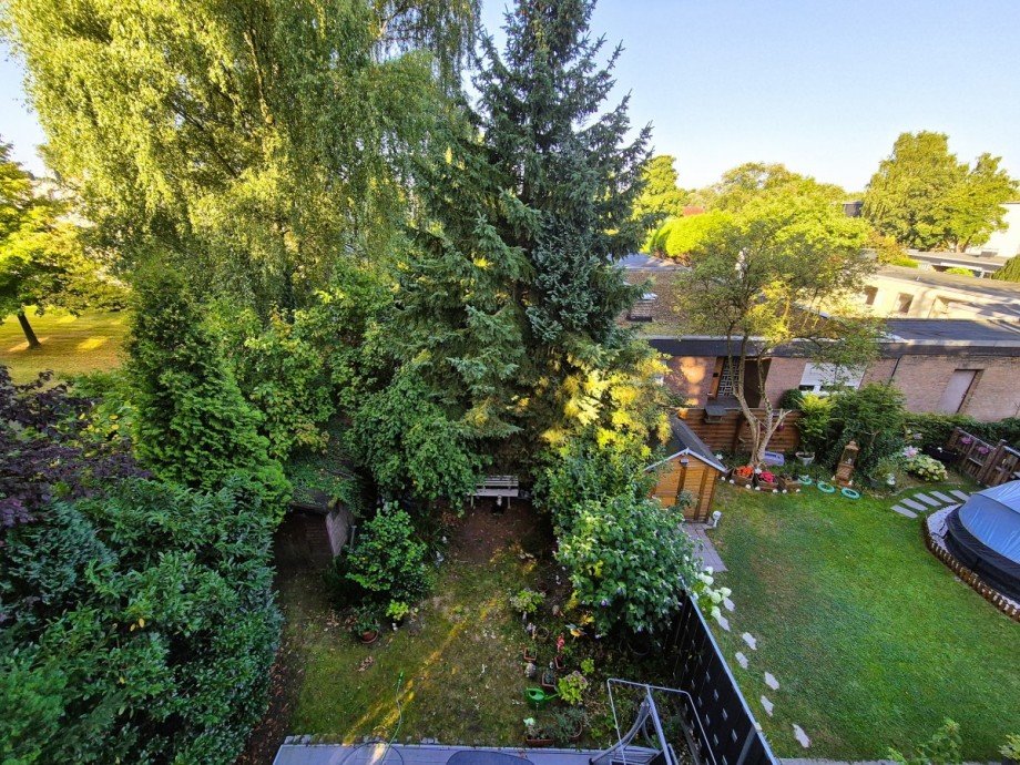 Blick vom Balkon Etagenwohnung Gelsenkirchen