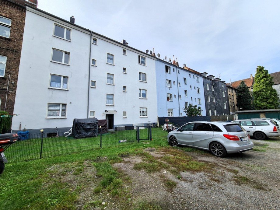 R�ckansicht Mehrfamilienhaus Gelsenkirchen