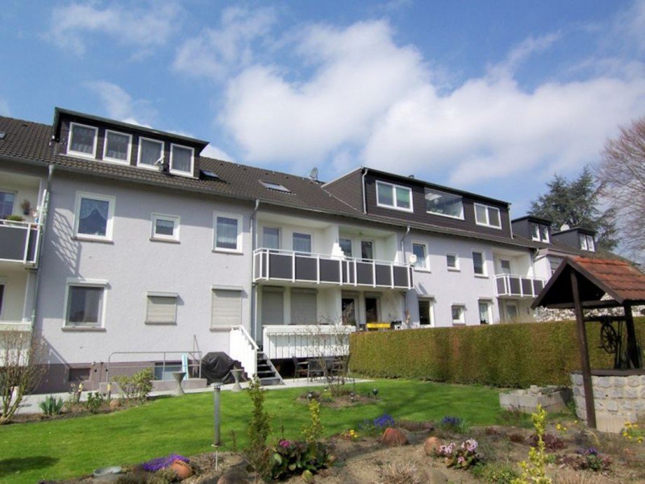 R�ckansicht Etagenwohnung Gelsenkirchen