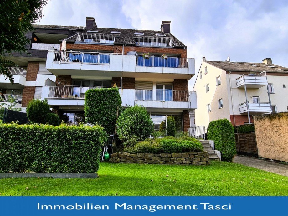 R�ckansicht Maisonettewohnung Gelsenkirchen