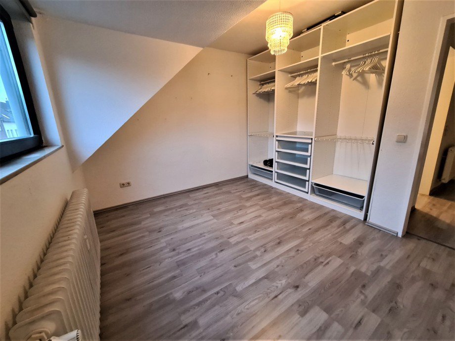 Schlafzimmer Dachgeschosswohnung Oberhausen