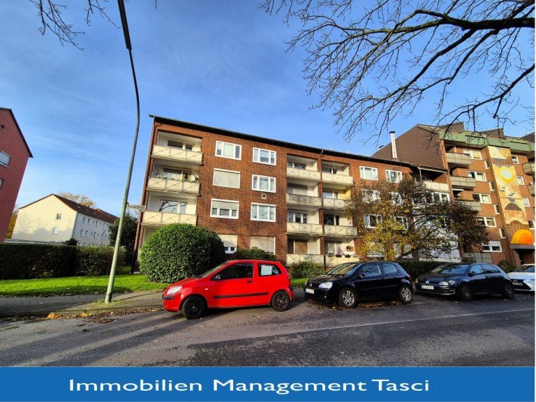 Frontansicht Gelsenkirchen Etagenwohnung Gem�tliche 2,5 Raumwohnung mit Balkon