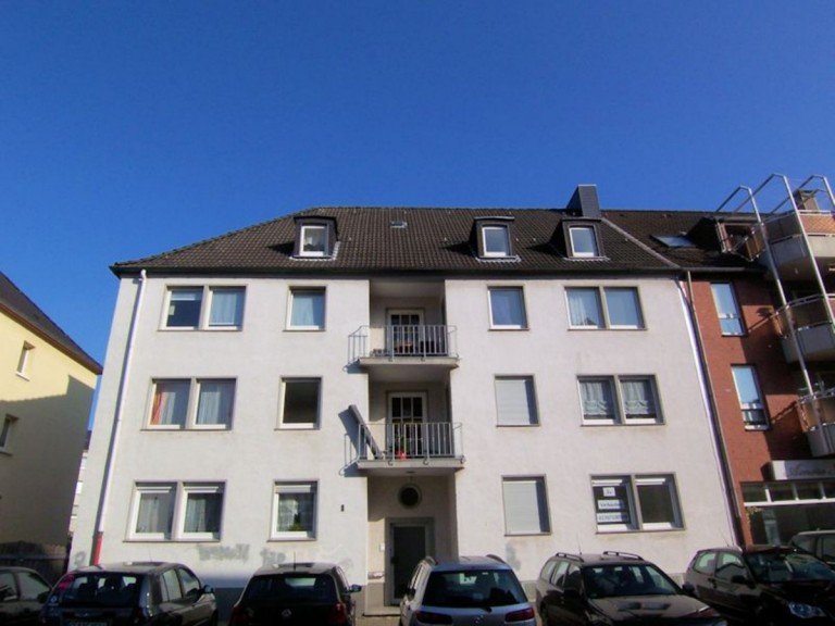 Frontansicht Gelsenkirchen Etagenwohnung Wohnen in Horst, n�he Fu�g�ngerzone